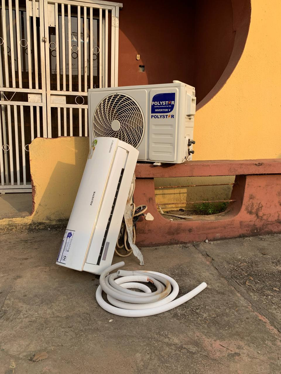 V.Clean Polystar 1.5HP Inverter Split Air conditioner With Kit and already Filled Gas | PV-12INV41 For-Sale