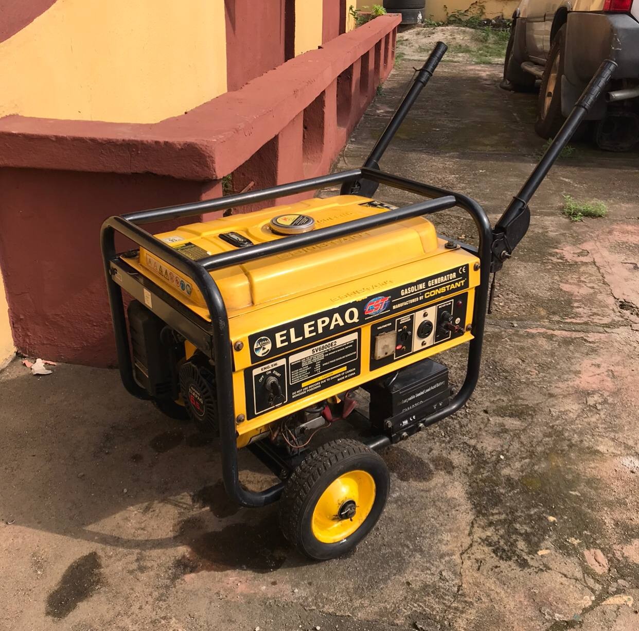 ❌❌SOLD-OUT❌❌ Clean 4.5kva key starter Elepaq Constant Sv6800E2