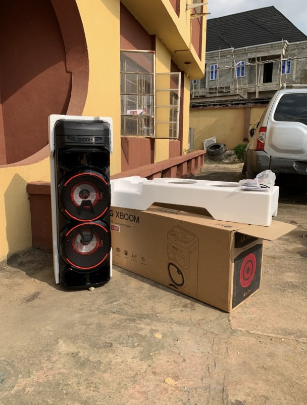 V.Clean 4Days Used LG 1800W Xboom RMS Home Theater | AUD 9RNC [BABA] With Box For-Sale