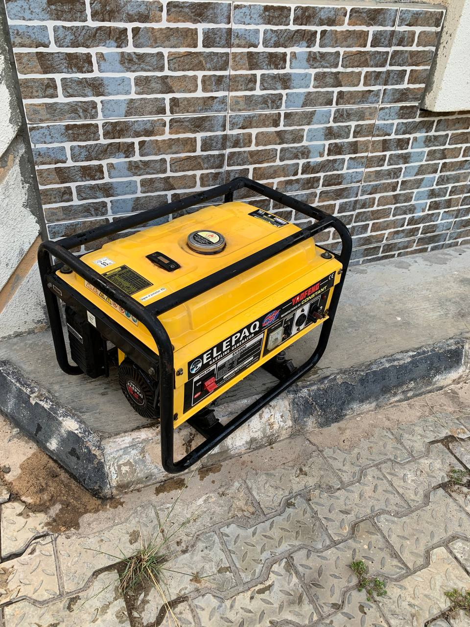 V.Clean, 3.8Kva Elepaq Constant, 100% Copper Coil, Generator For-Sale [ Product Code >> 0655 ]