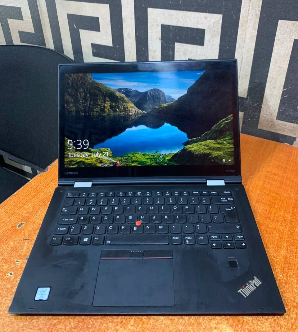 V.Clean 16Gb Ram, 512Gb Ssd, Core i7, 7th Gen, Touchscreen, Keyboard light, Finger Print, 2.9Ghz Lenovo Yoga X1 2in1 Laptop For-Sale  [ Product Code >> 0612 ]