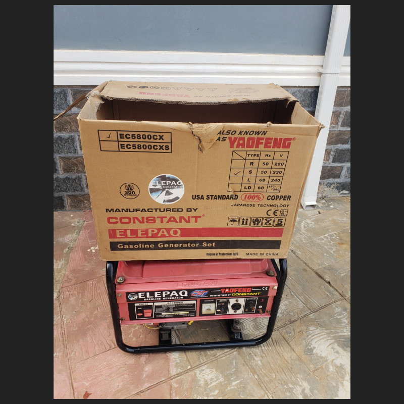 Elepaq gasoline generator 2.8kva