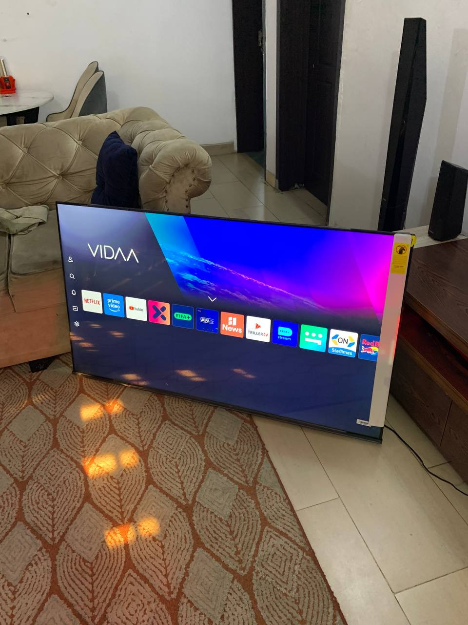 ❌❌SOLD-OUT❌❌ V.Clean, 1Month Used, Bluetooth, Hisense 55Inches, 4K Smart Tv For-Sale