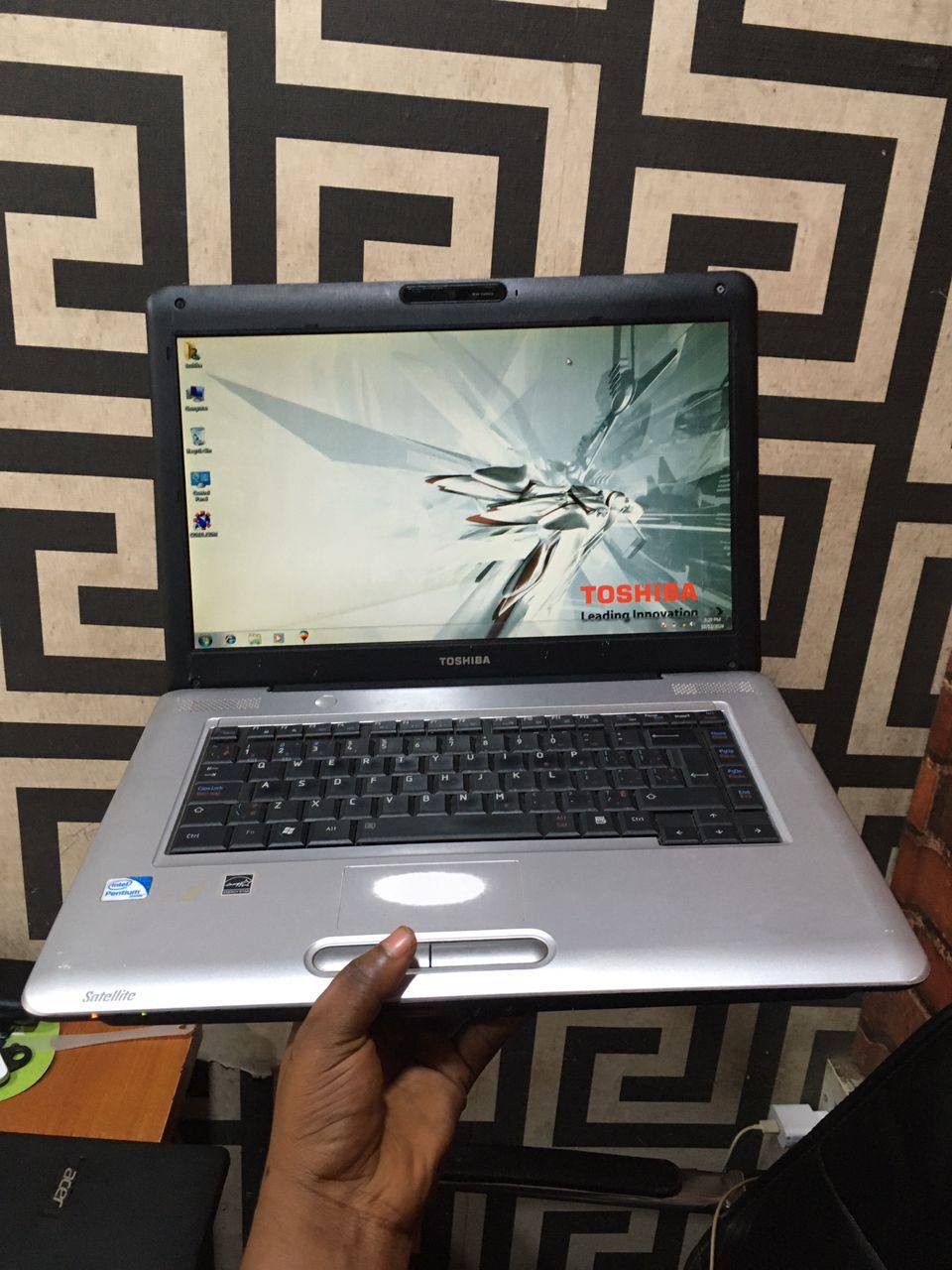 ❌SOLD OUT ... Clean 3Gb Ram, 320Gb Hdd, 2Hours Ba3 Life, Toshiba Laptop