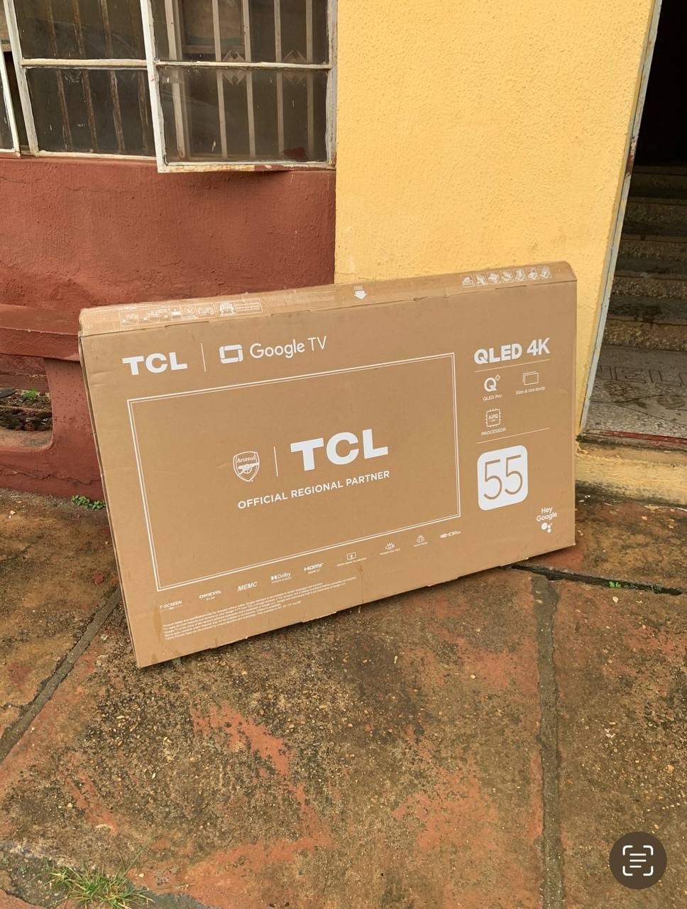 ❌❌SOLD-OUT❌❌  Awoof Brand New, TCL 55Inch, QLED, 4K, Bluetooth, Smart Android, Frameless TV For-Sale