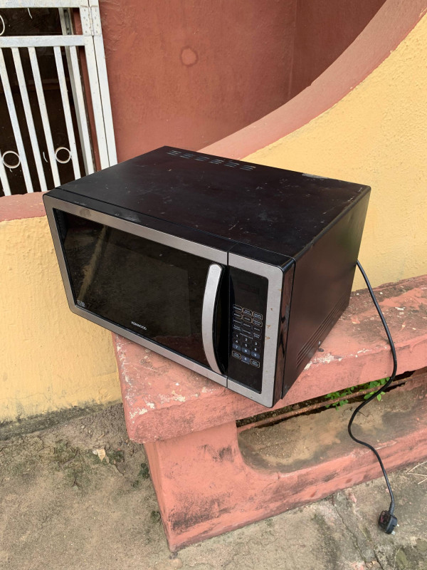 Clean 25Litters Stainless Steel Black Digital Microwave Oven K25MSS11 Fit For Commercial & Home Used For-Sale [ Product Code >> 0541 ]