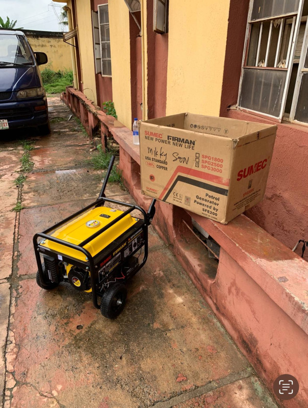 Awoof Brand New, 100% Coppers, Sumec Firman 2.8kva Key start Generator - SPG3000E2 For-Sale  [ Product Code >> 0551 ]