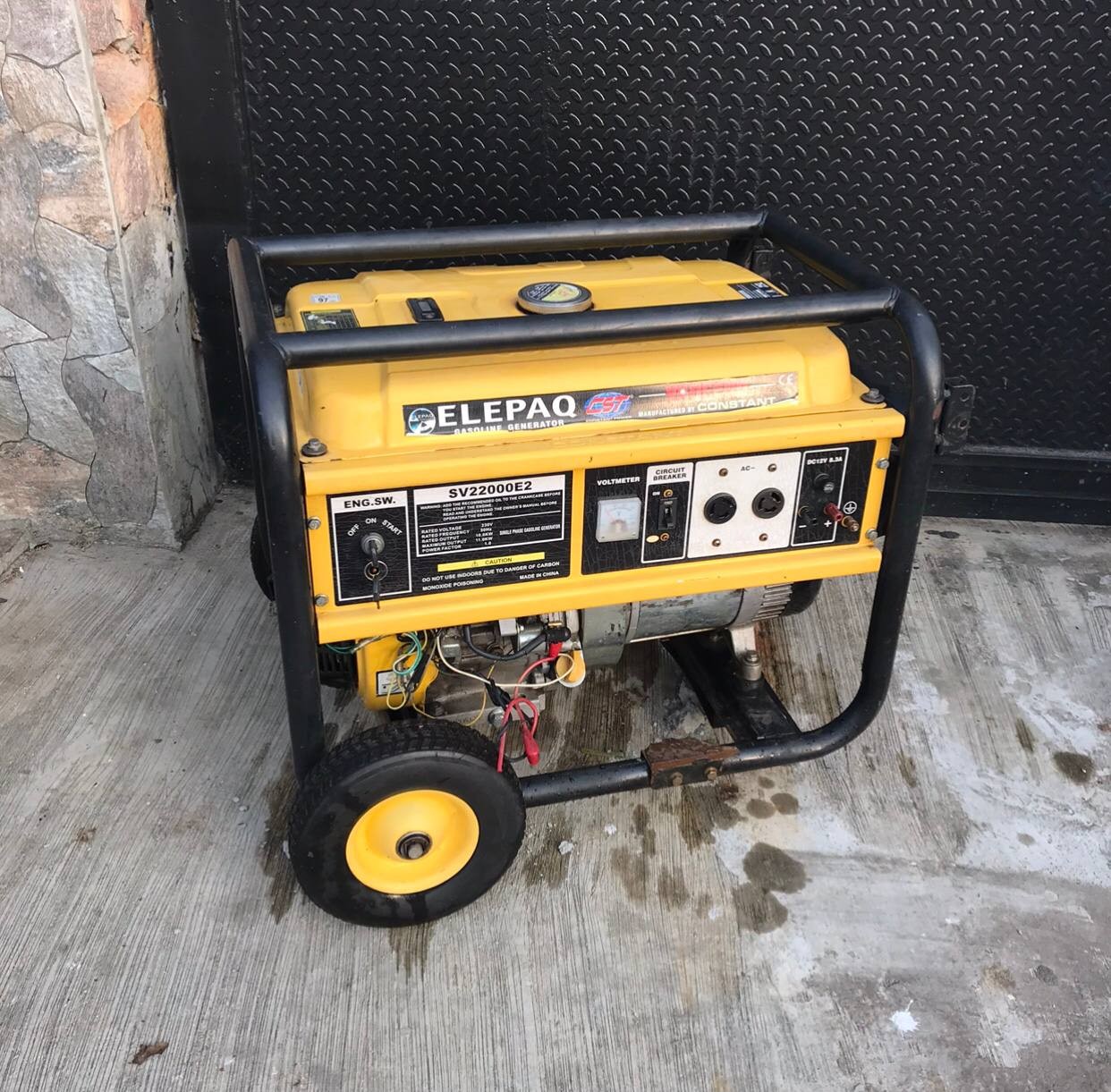 ❌️SOLD-OUT ... 100% Copper, 11.0kva , Elepaq Constant Sv22000E2 Generator Set For-Sale