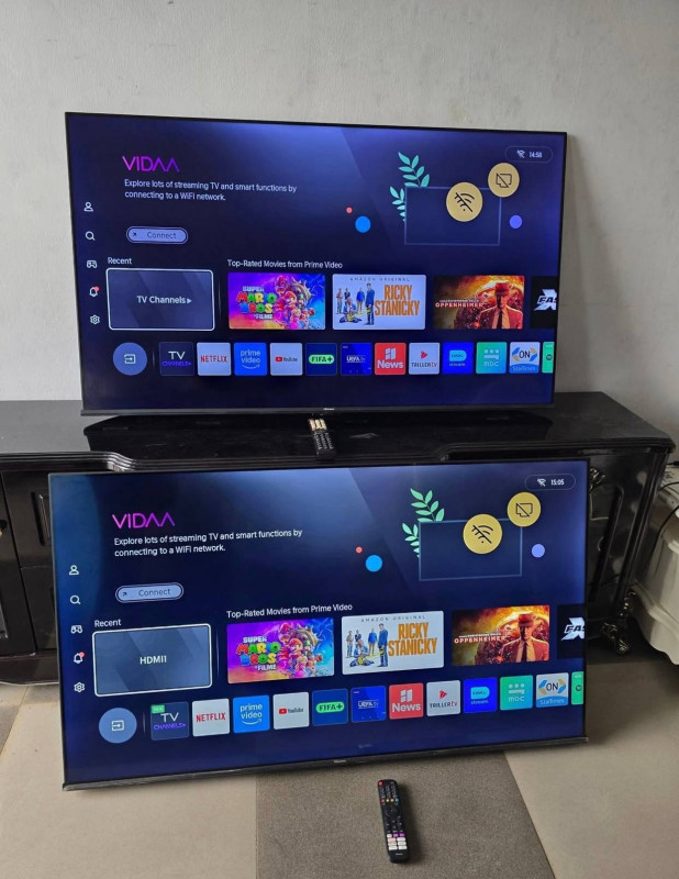 V.Clean 1Month Used 43Inches 4K Smart Frameless Hisense Tv For-Sale [ Product Code >> 0672 ]