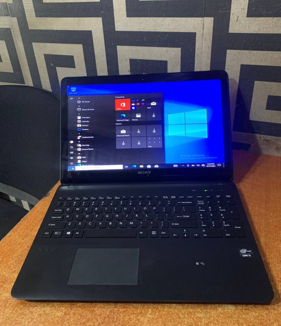 V.Clean 4Gb Ram, 500Gb Hdd, Corei3, 2-3 Hurs Ba3 life, Keyboard Light, Sony Laptop For-Sale  [ Product Code >> 0703 ]