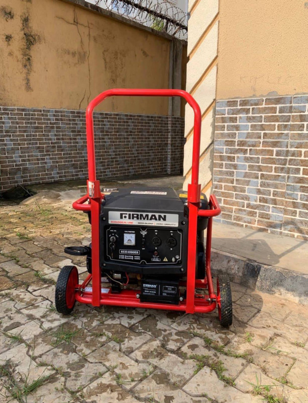 V.Clean, 2Month Used, Firman 3.5kva Key start Generator - ECO4990ES For-Sale [ Product Code >> 0657 ]
