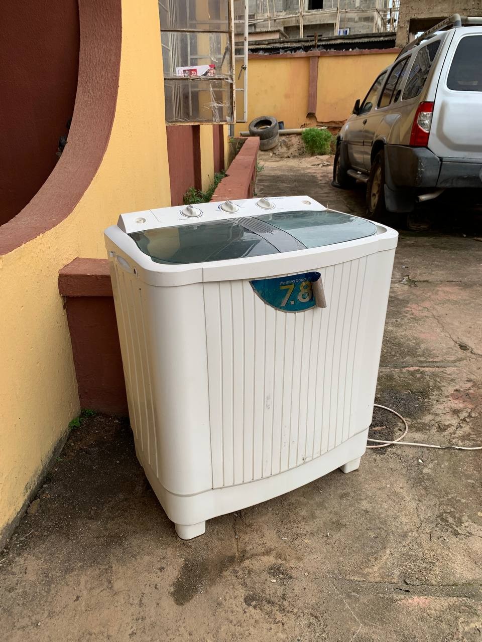 ❌❌SOLD-OUT❌❌...V.Clean, 7.8Kg DuraVolt DWM 7855 Eco Twin Tub Washing Machine For-Sale