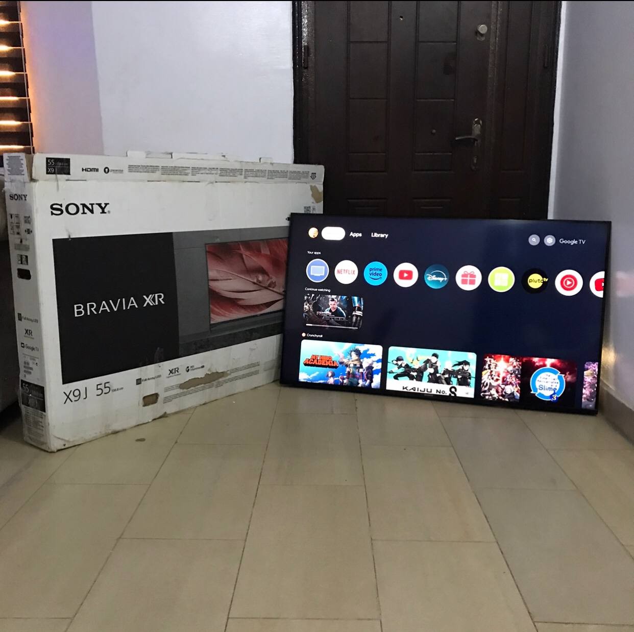 ❌SOLD-OUT ... New Zealand Model, 6Months Used, Sony Bravia 55inches, Frameless UHD 4K Smart ANDROID | TV-55X90J With Pack & Remote For-Sale