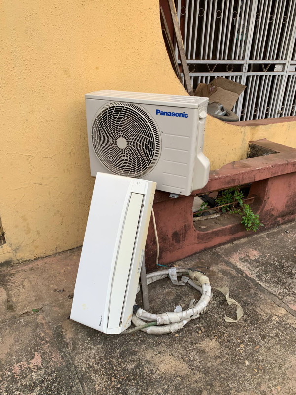 V.Clean Low Voltage Storage 1.5Hp Panasonic Air-Conditioner With Kit, Already Filled R410A Refrigerant For-Sale [ Product Code >> 0729 ]