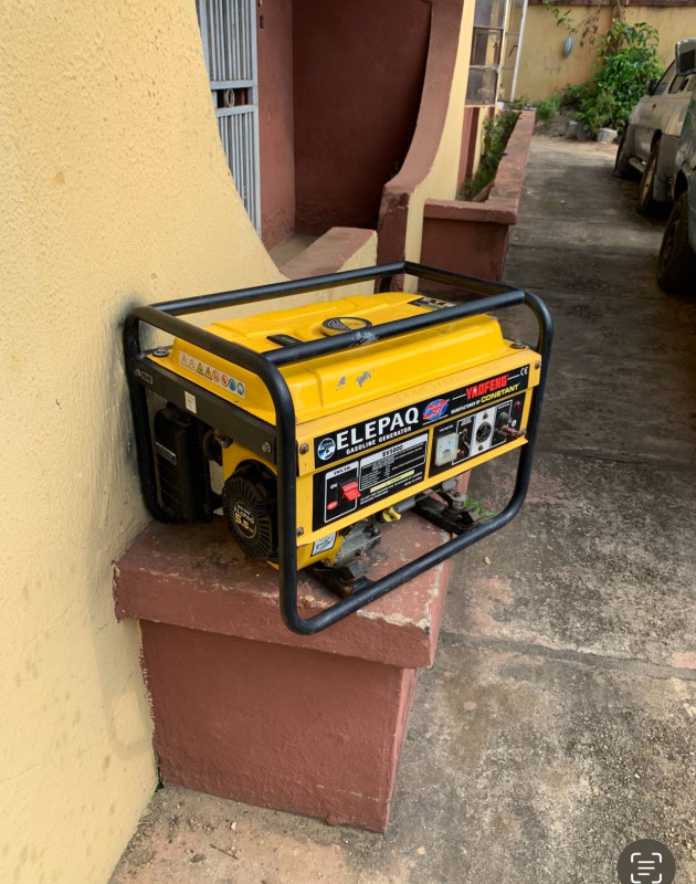 Clean 3.8Kva Elepaq Constant, 100% Copper Generator Set For-Sale [ Product Code >> 0721 ]