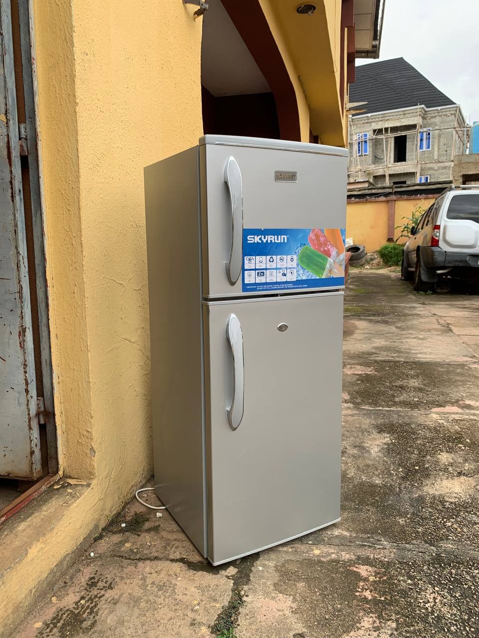 ❌❌SOLD-OUT❌❌...V.Clean Skyrun 118 Litres Double Door Fridge | BCD-118 For-Sale