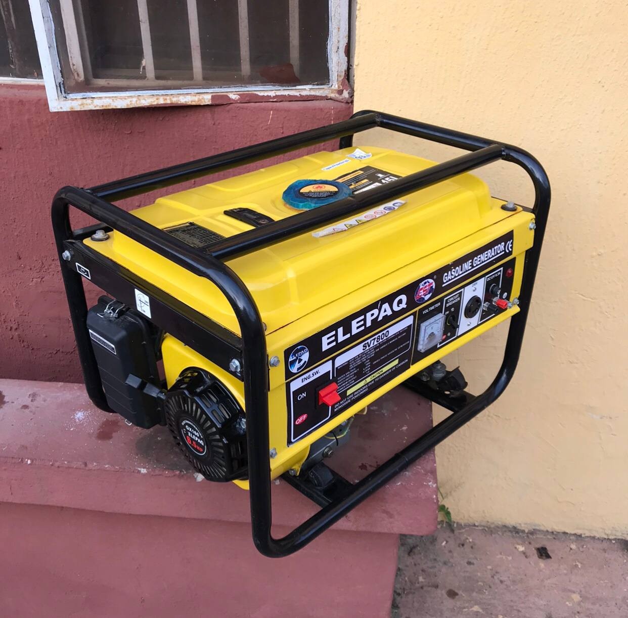 [Free delivery] 100% Clean 4.5kva Elepaq Sv7800 Generator For-Sale