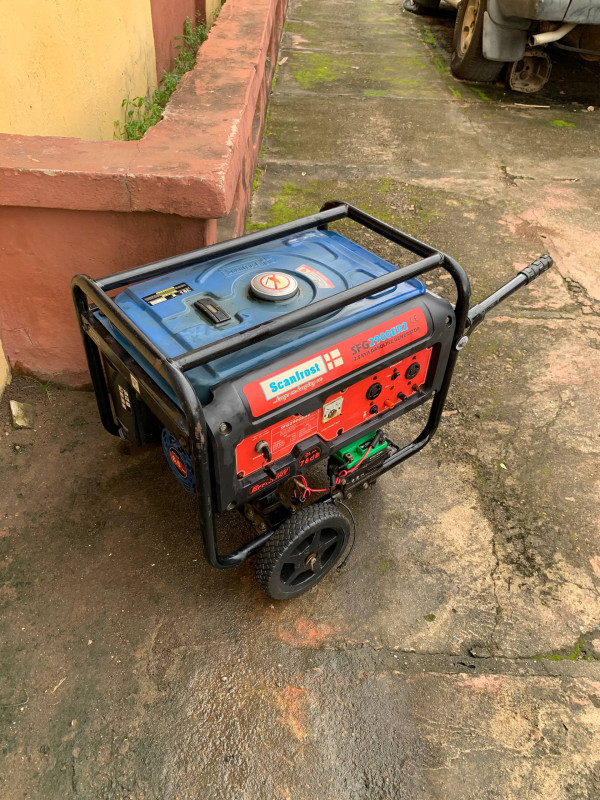 Clean 100% Copper 2.5Kva  Scanfrost SFG2900ER2 KeyStarter Generator Set For-Sale [ Product Code >> 0622 ]