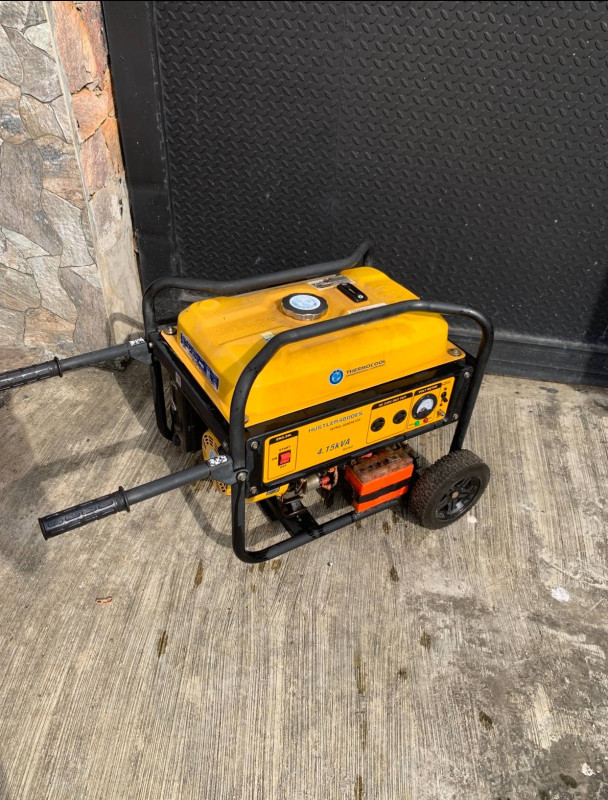 Clean Haier Thermocool 4.15Kva Hustler Electric Starter Generator 4800Es For-Sale [ Product Code >> 0664 ]
