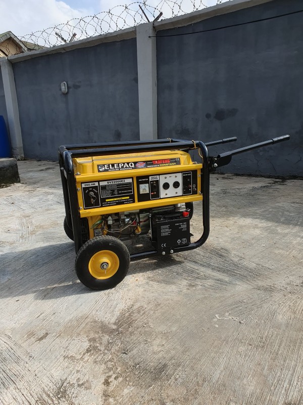 ❌SOLD OUT ... Just 3weeks used ELEPAQ  YAOFENG CONSTANT GENERATOR 11KVA SV22000E2  KEY STARTER GENERATOR